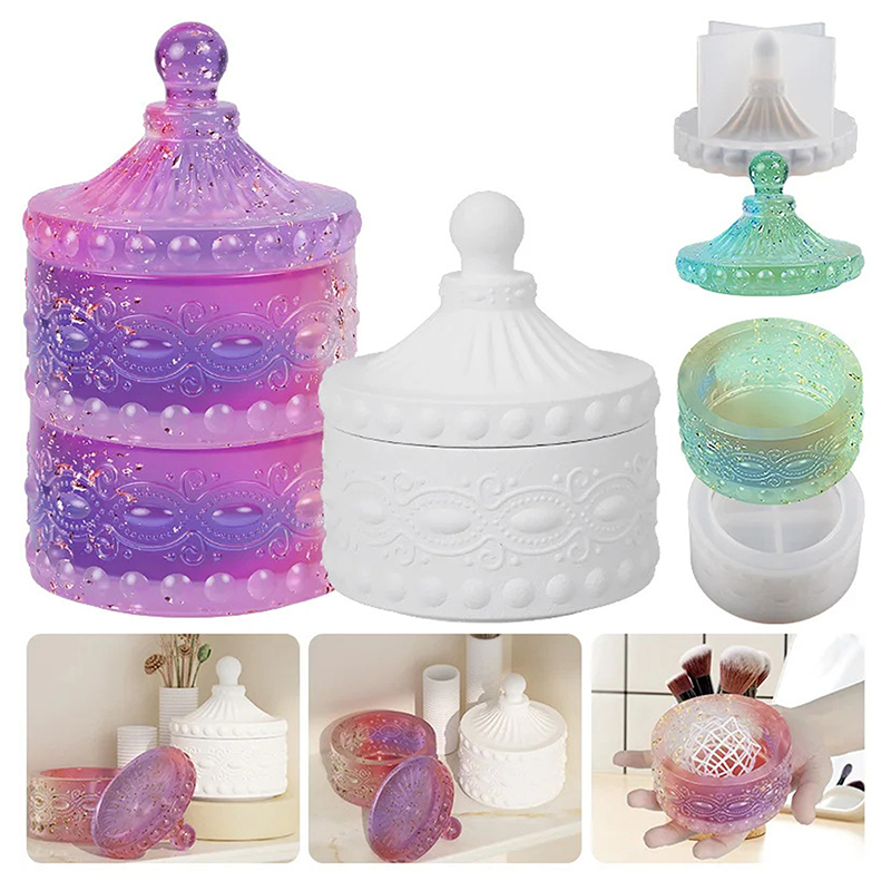 Candle Supplies Jars - 1 zestaw Silikonowa Forma do Świec
