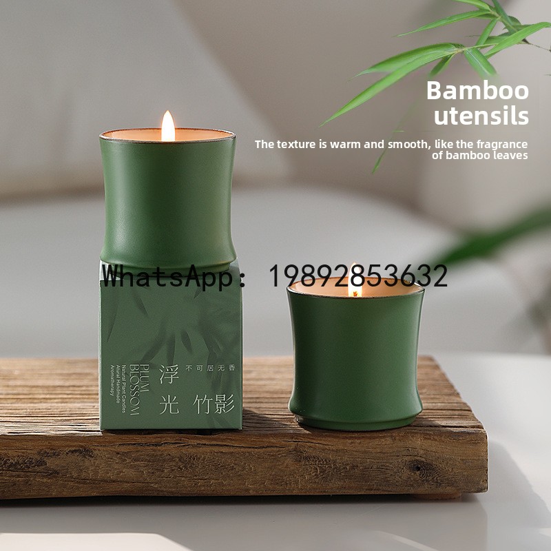 Candle Souvenir - Zestaw prezentowy świec zapachowych LZ, bambus,