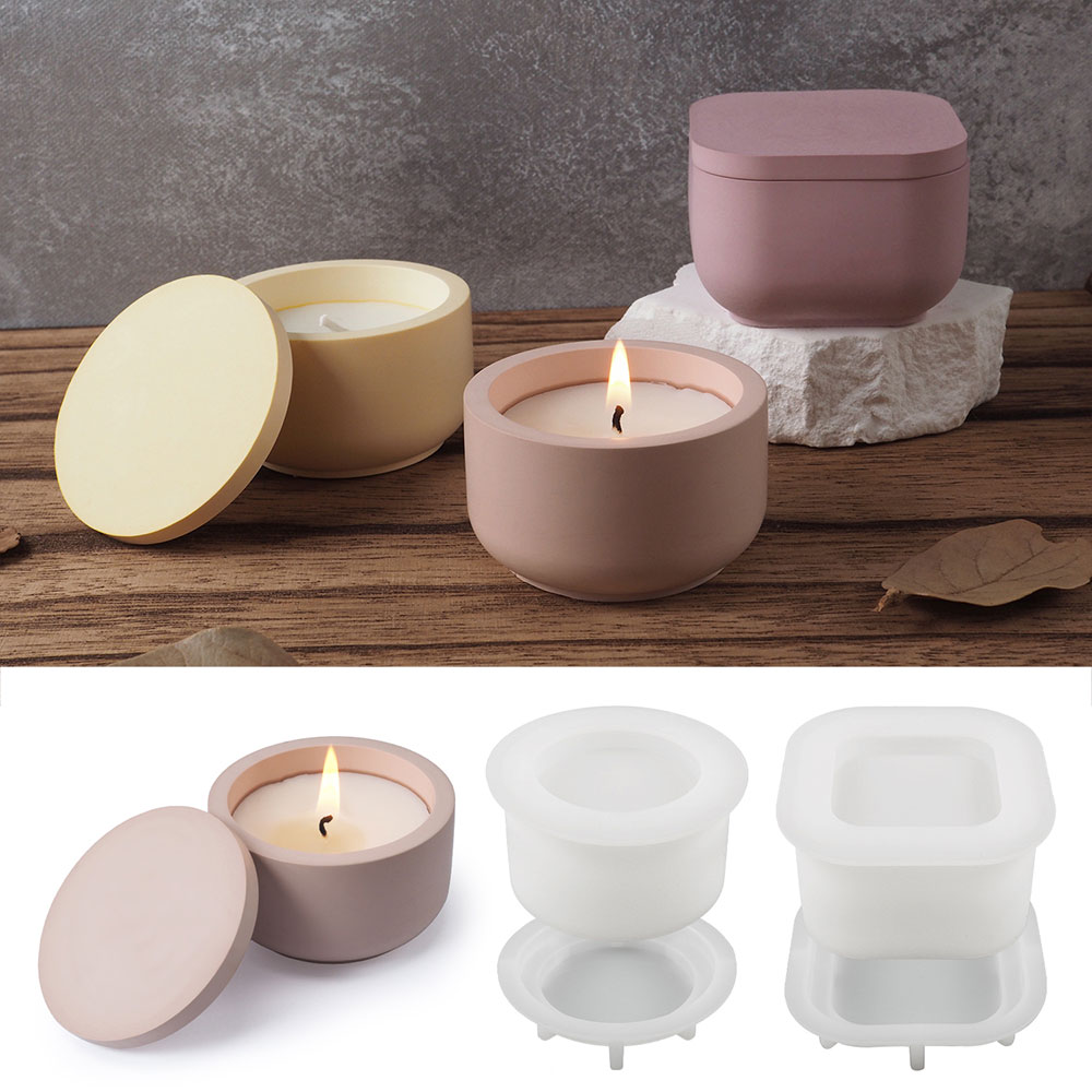 Okrągłe pudełko do przechowywa – Candle Supplies Jars recenzja i cena
