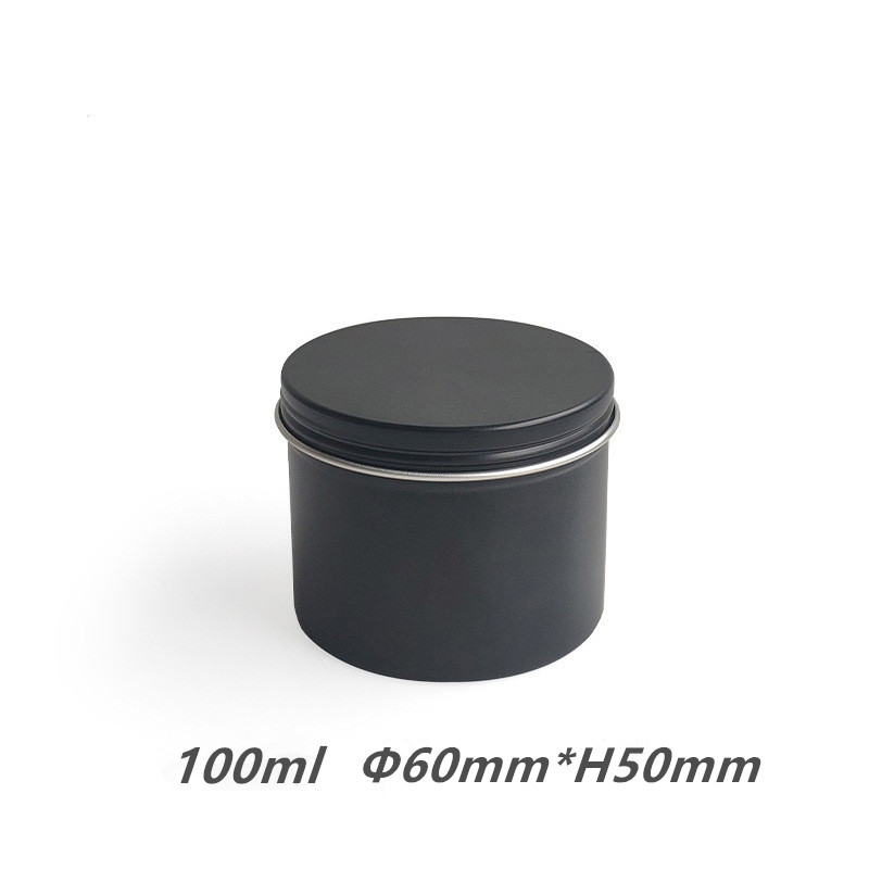 12/24Pcs Okrągłe metalowe blas – Black Tin Candle recenzja i cena
