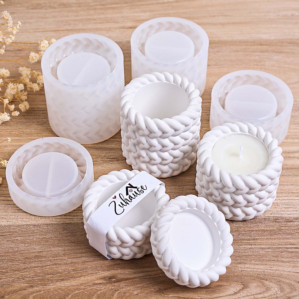 Forma silikonowa do świec w sł – Candle Supplies Jars recenzja i cena