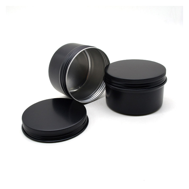 Czarne Puste Okrągłe Aluminiow – Black Tin Candle recenzja i cena