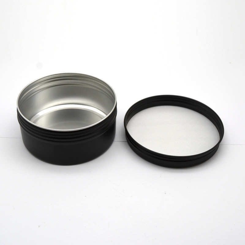 Czarne Puste Okrągłe Aluminiow – Black Tin Candle recenzja i cena