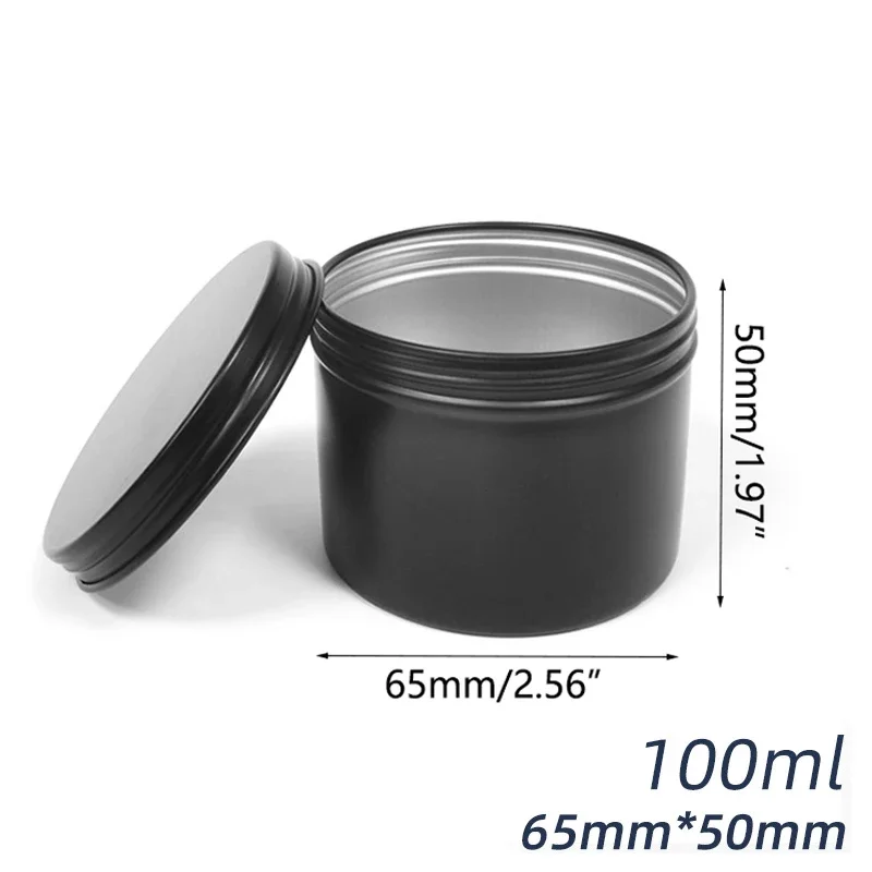 10/20/30Pcs 100/120ml okrągły  – Black Tin Candle recenzja i cena