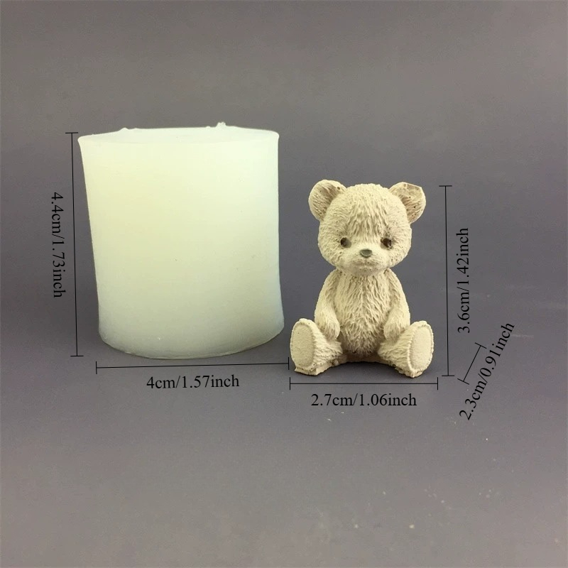 Urocza Forma Silikonowa Niedźw – Candle Supplies Jars recenzja i cena