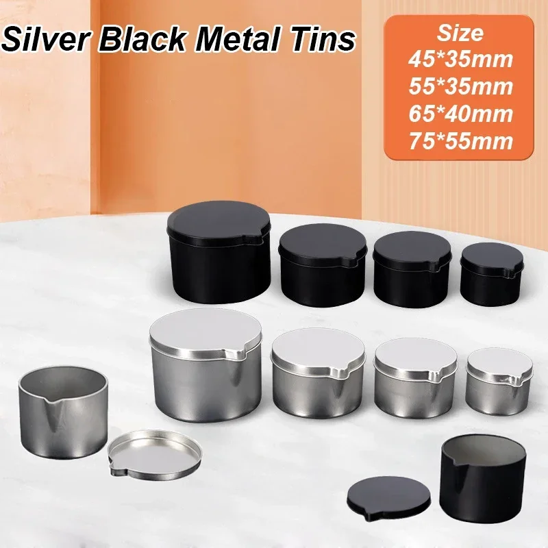 12 SZTUK srebrnych czarnych me – Black Tin Candle recenzja i cena