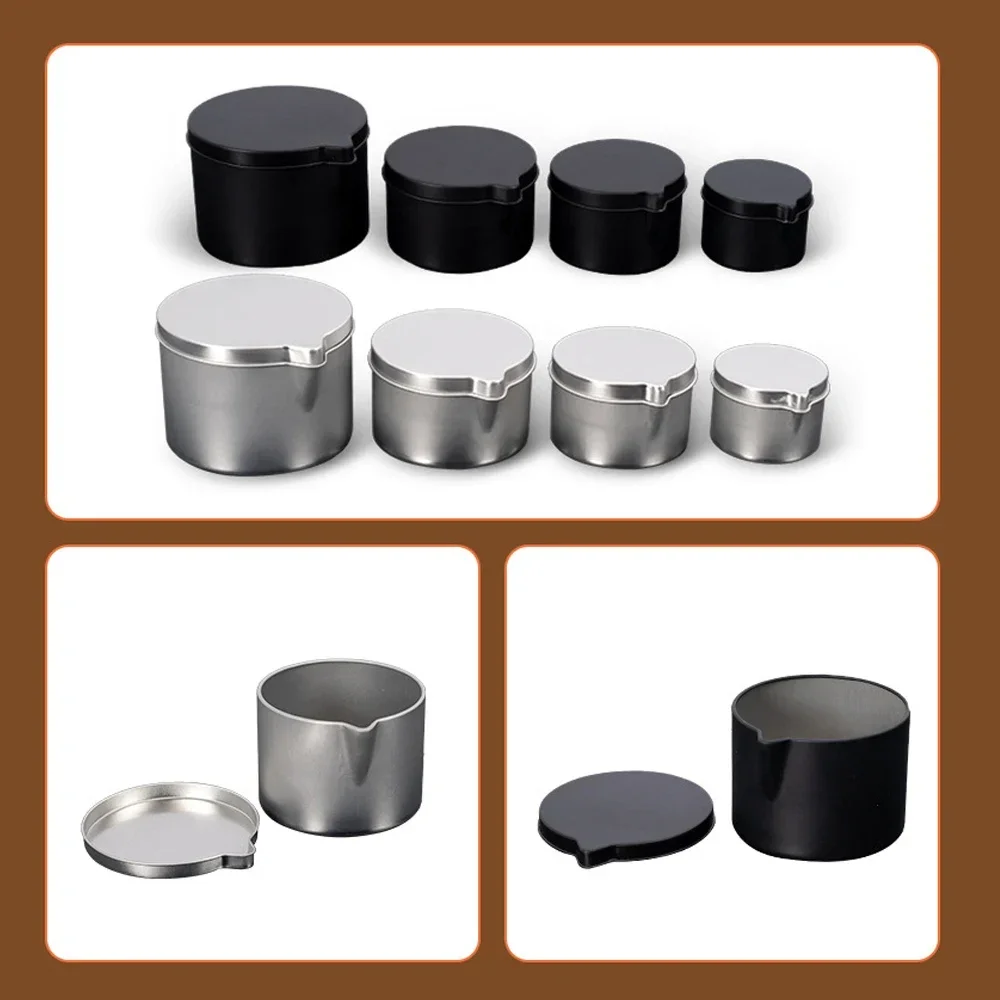 12 SZTUK srebrnych czarnych me – Black Tin Candle recenzja i cena